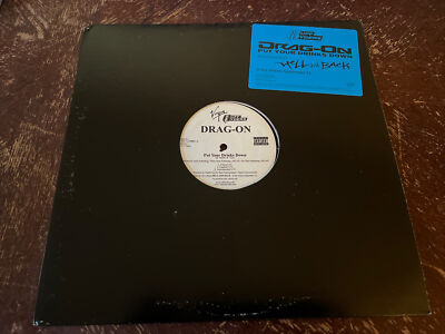 DRAG-ON - PUT YOUR DRINKS DOWN - 12'' VINYL PROMO SINGLE 2003