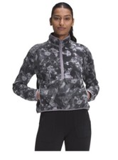 The North Face Women Printed TKA Glacier Crop Fleece Pullover, Medium M