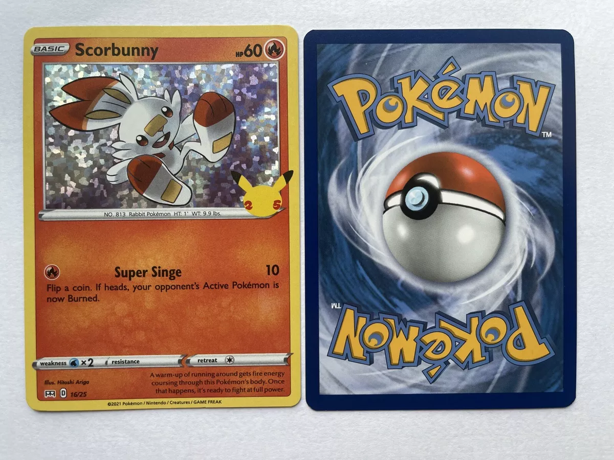  Pokemon TCG: McDonald's 25th Anniversary Cards