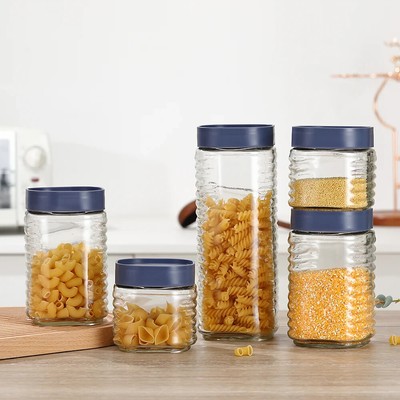 5 teiliges Glasbehälter Set