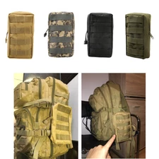 Molle Tactical Accessories Pouches Bag Phone EDC Flashlight Holder Waist Packs