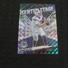 2021 Panini Mosaic Silver Center Stage Prizm #CS2 Josh Allen Bills      