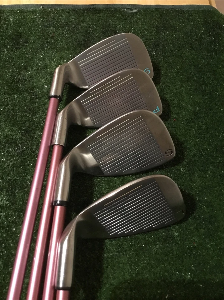 Acer Series Ladies Under Cut Sole Irons Set 9-PW-SW-LW Graphite Shafts - Image 3 of 4