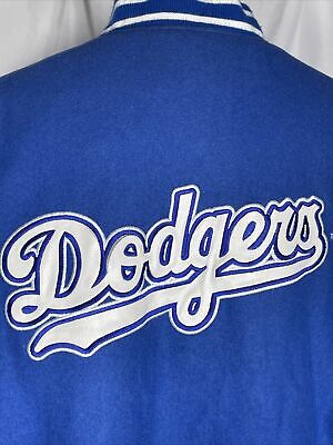 Los Angeles Dodgers Jeff Hamilton Leather Reversible Jacket Los Angeles Dodgers Jeff Hamilton Leather Reversible Jacket