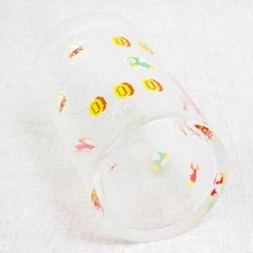 Super Mario Bros. Field Design Sea Ver Glass 30th Anniversary JAPAN GAME FAMICOM