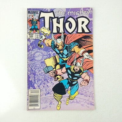The Mighty Thor #350 Newsstand Beta Ray Bill Cover VG/FN (1984 Marvel Comics)