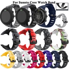 Outdoor Sport Soft Silicone Rubber Watch Band Strap Replacement For Suunto Core