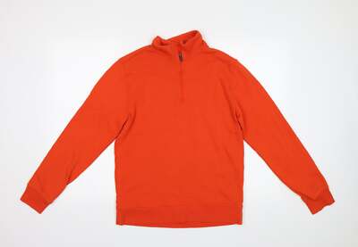 Amazon Essentials Damen Sweatshirt Orange Baumwollmischung Größe S