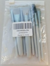 8-piece Grey Travel Size Makeup Brushes NEW