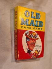 Card Game OLD MAID 1940s Nursery Rhymes  Folk Tales Fairchild, Rochester NY