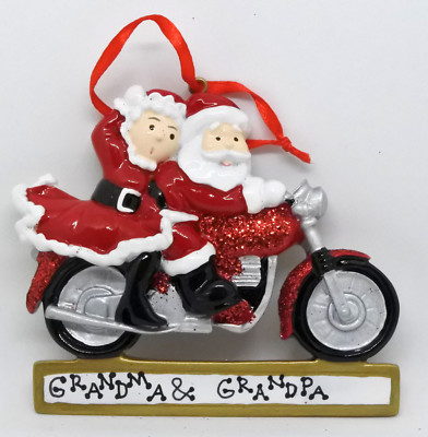 Personalised Chirstmas Ornament/Decoration - Mr & Mrs Claus