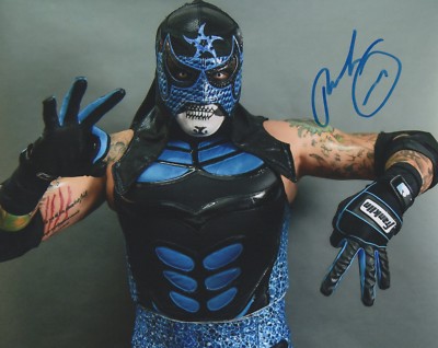 Pentagon Jr Penta Zero Miedo Signed 8x10 Photo Lucha Underground AAA WWE Lucha 8