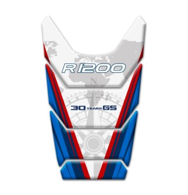 Paraserbatoio Resinato Adesivo Effetto 3d, Per Moto Compatibile Con Bmw