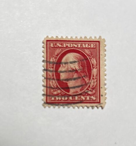 Vintage 1922-1929 George Washington Two Cent USPS Stamp  Red Very Rare!!!! - Picture 1 of 2
