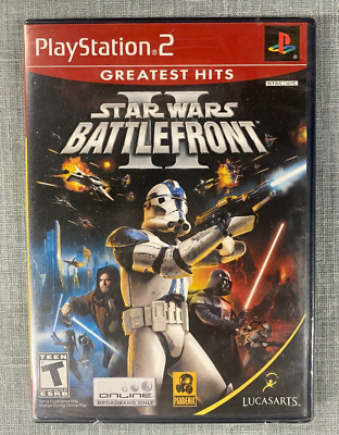 Star Wars: Battlefront II PlayStation 2  PS2 2005 Brand New Factory Sealed CIB