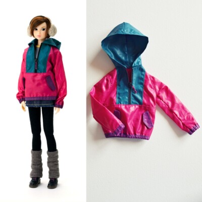 Momoko Outdoor Boyish Outfit Hoodie Jacke Sekiguchi Petworks (ohne Puppe)