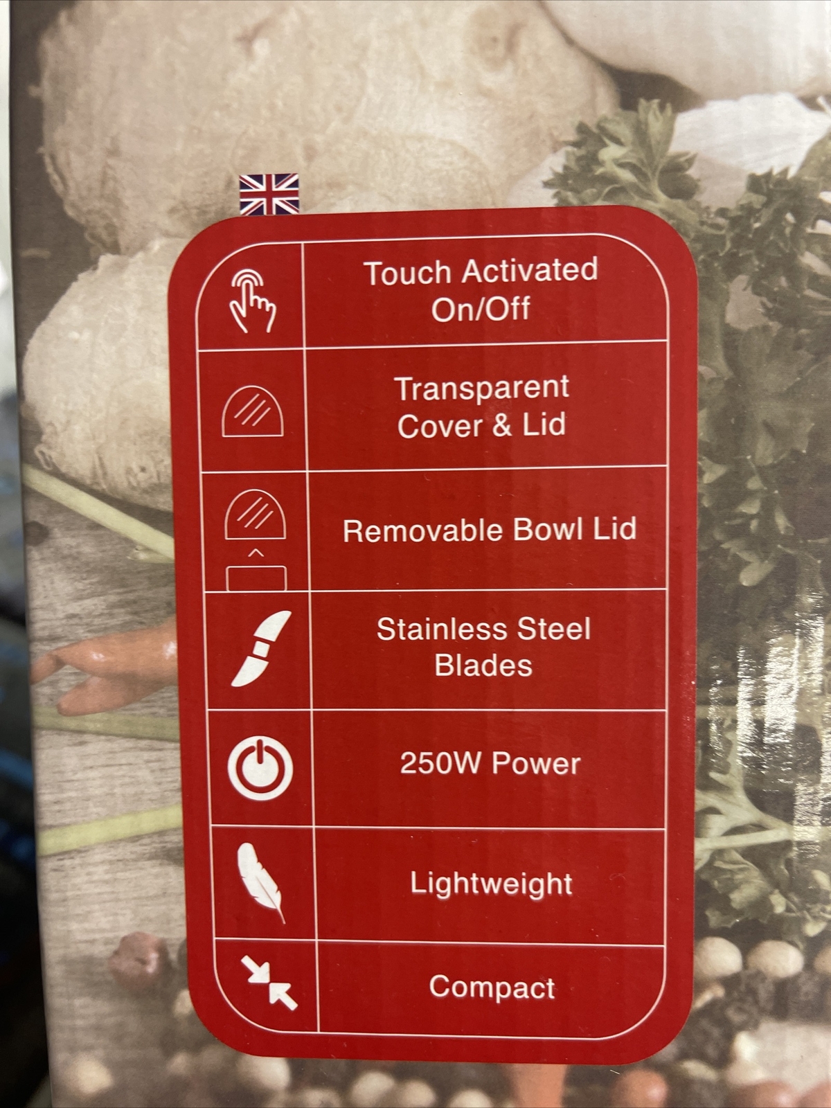 Duronic CG250 Electric Coffee Grinder, Grinding Mill For Coffee Beans