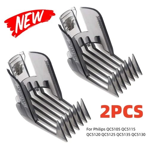 2x Accesorio de peine de 3-21 mm para cortapelos Philips QC5105 QC5115 QC5120 ` - Imagen 1 de 7