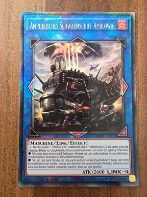 Yu-Gi-Oh! RA04-DE077 Amphibisches Schwarmschiff Amblowal Ultimate Rare NM 1st