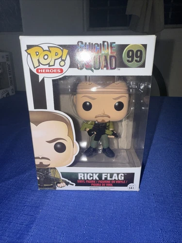 Funko POP! Suicide Squad - Vinyl Figure - RICK FLAG