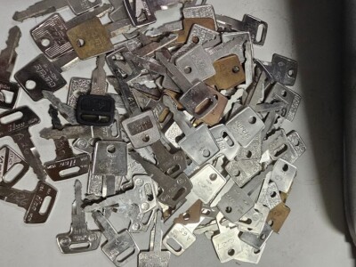 Approximately 75 Pre-cut Aftermarket Keys For Vintage Honda Motorcycles