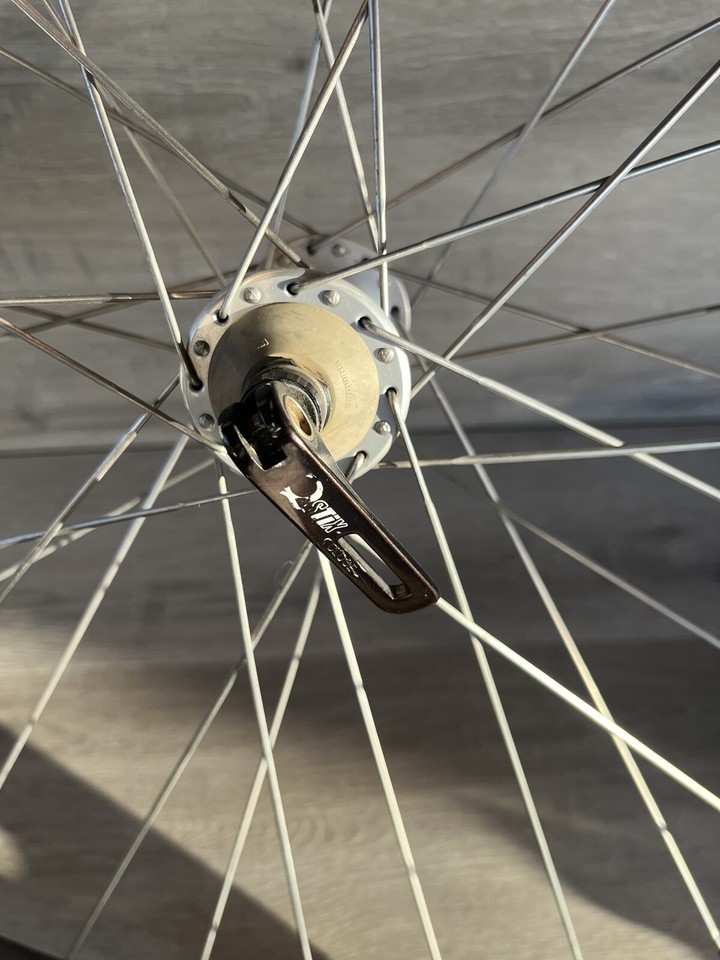 Roue Arrière Vélo Route Shimano Sante FH-5000 - Jante Mavic GL330 Pour Pneus Tubulaires 700c