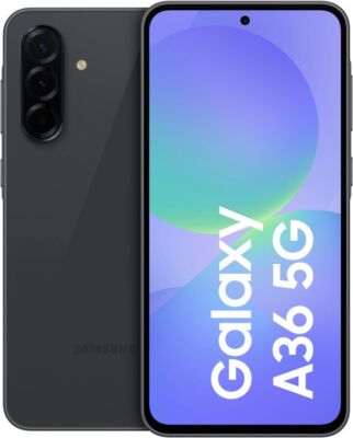 Samsung Galaxy A36 256 GB Awesome Black Dual-SIM Android 15 6,7 Zoll Smartphone 