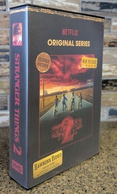 Stranger Things Season 2 Special Ed. Hawkins Video Bluray & DVD Photos Case