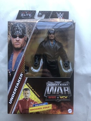 Mattel WWE vs WCW Elite Undertaker Monday Night War BAF Cole Wrestling Figure