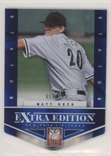 2012 Elite Extra Edition Status Blue Die-Cut 57/100 Matt Koch #164 fm0