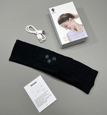 Bluetooth Wireless Headband Headphones Gym Sports Sleep Blindfold Yoga Music