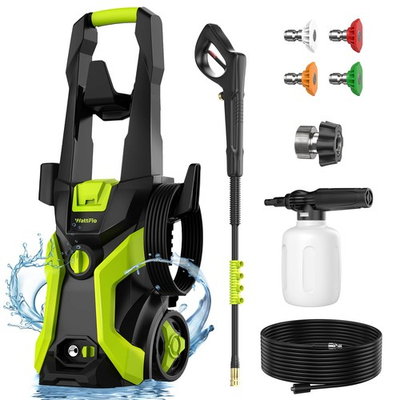 #ad Pressure Washer Power Washer with 4 Quick Connect Nozzles 500ml Foam Cannon... $138.28