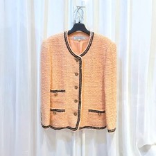 Vintage Japan Vein Tie-Dye Tweed Jacket Size 9 66