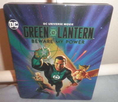 Green Lantern: Beware My Power (4K Blu-Ray, SteelBook, 2022) Like New-Free Shipp