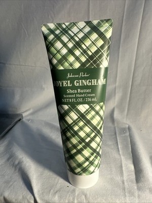 Johnson Parker Joyel Gingham Shea Butter Sented Hand Cream 8 Oz