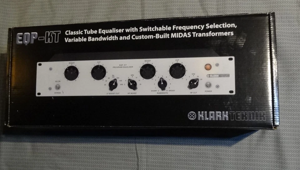 NEW Klark Teknik EQP-KT Classic Tube Equalizer - Image 3 of 4