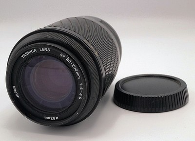 YASHICA AF 80-200mm f/4-4.8 TELE ZOOM LENS JAPAN - MINT Condition!