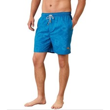 Mens Tommy Bahama Naples Keep It Frondly 7" Inseam Swim Trunks length 17in