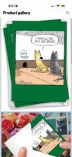 NobleWorks Pack of 3 Birthday Greeting Cards with Envelopes 1 Designs, 3 Each