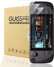 Screen Protector for Steam Deck 7 Inch 2022 Release, 9H Tempered Glass Film Easy