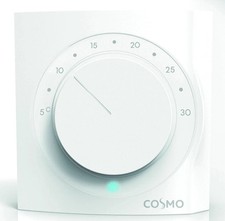 COSMO Funk-Raumthermostat Aufputz im Zigbee-Netz RAL9010 | CFTN