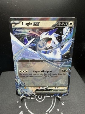 Pokemon TCG SV Prismatic Evolutions Lugia EX 082/131 Ultra Rare Holo NM!