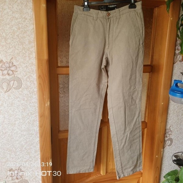 Men & Other Stories Trousers Beige Cotton 44