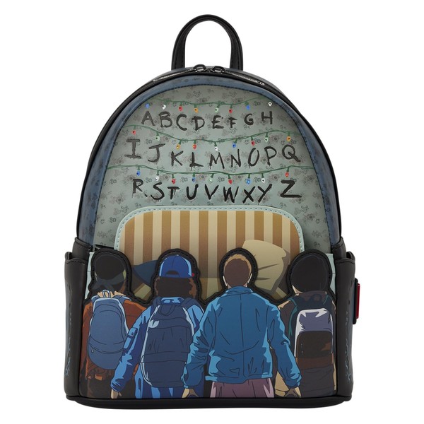 Loungefly Stranger Things By Loungefly Mini Backpack 10Th Anniversary Bag NEU-image