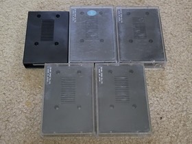 Epoch Cassette Vision Lot, Yosaku, Pakpakmonster, Galaxian, and 2 more Untested.