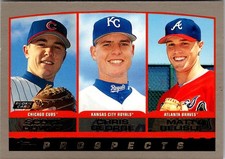 2000 Topps #447 Scott Downs / Chris George / Matt Belisle PROS,