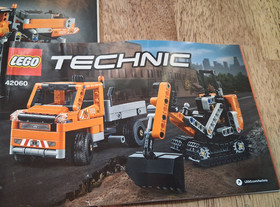 LEGO Instruction Manual Technic 42060 Roadwork Crew No Bricks