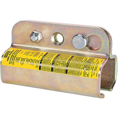 Rail Slider Anchor, 8 1/4 in Length, 310 lb Weigth Capacity, Steel Anchor,
