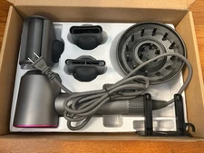 Dyson Supersonic Hair Dryer w/Attachments Iron/Fuschia Pink