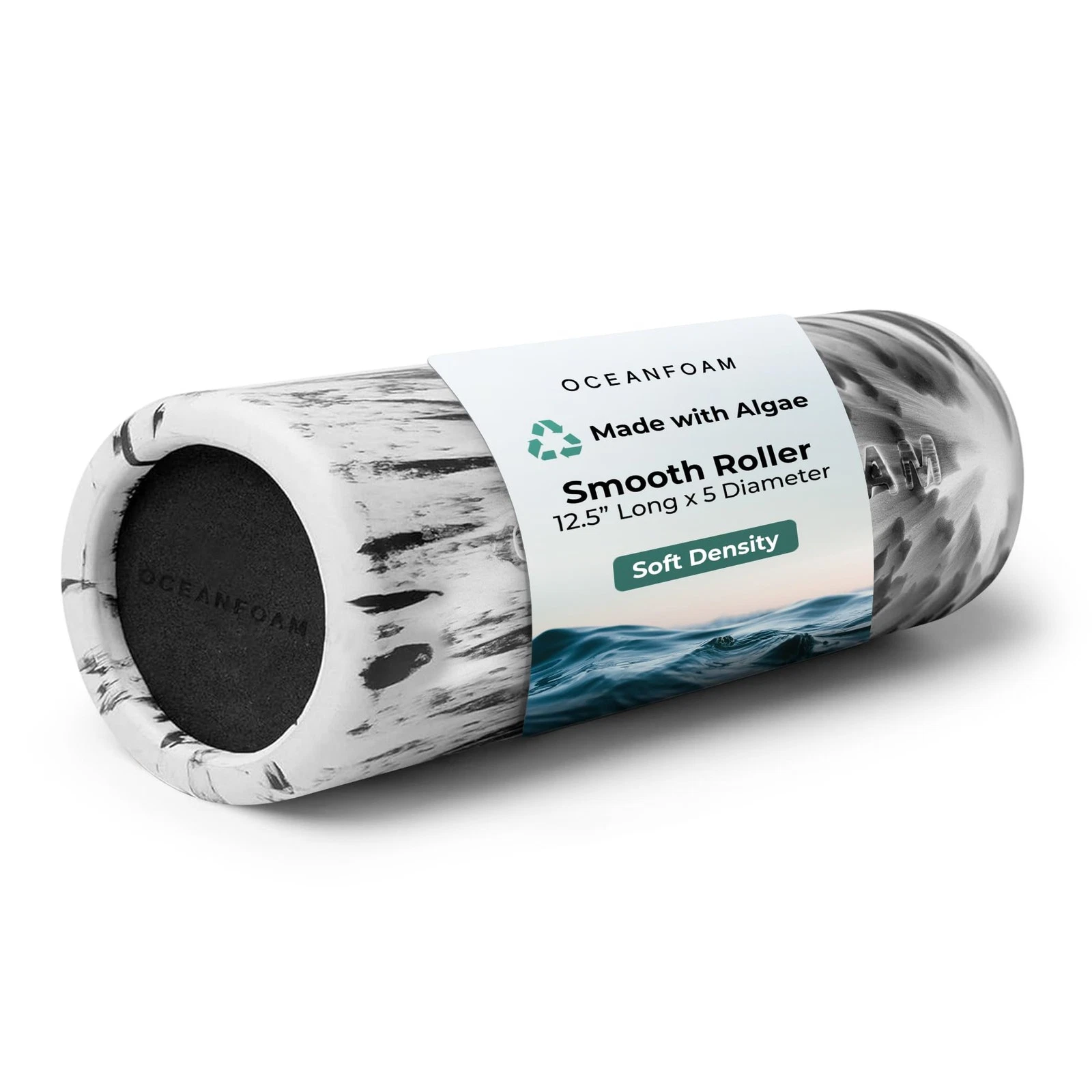 Smooth Soft Foam Roller (Black Marbled) - Beginner, Travel Sized Low Density ...
Opens in a new wind